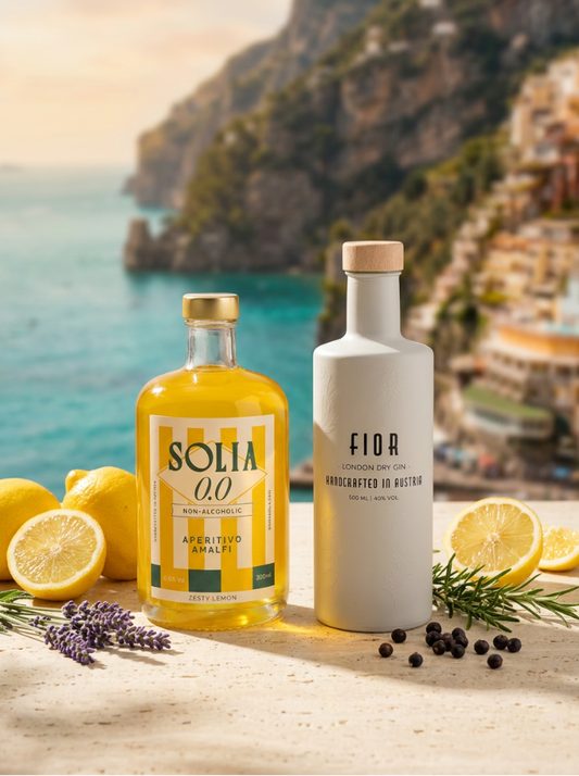 Gin FIOR x Solia 0.0 Aperitivo Amalfi