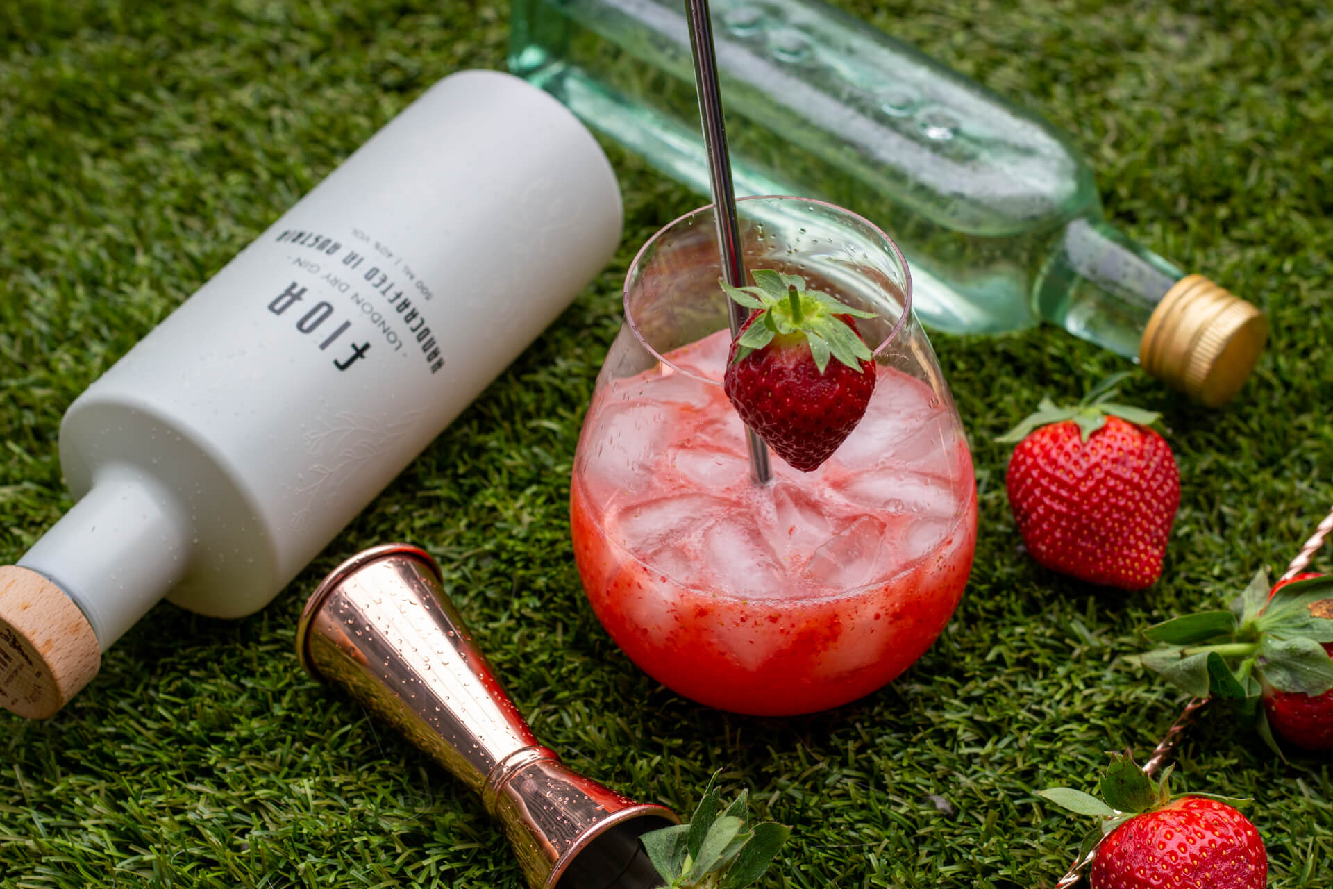 Gin FIOR Strawberry Smash